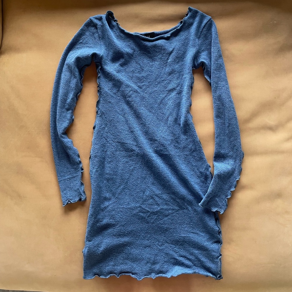 INDAH Mini Bodycon Long Sleeve Dress